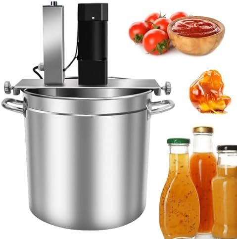 Automatic Sauce Stirrer with Liftable Scraper, Adjustable Speed, Electric Food Mixer for Cooking, Multi-Stove Compatible Kitchen Gadget, Effortless Sauce Mixing Tool