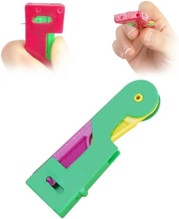 Automatic Needle Threader, 2024 Needle Threaders for Hand Sewing Plastic Sewing Machine Needle Threade for Embroidery Cross Stitch Craft (1)