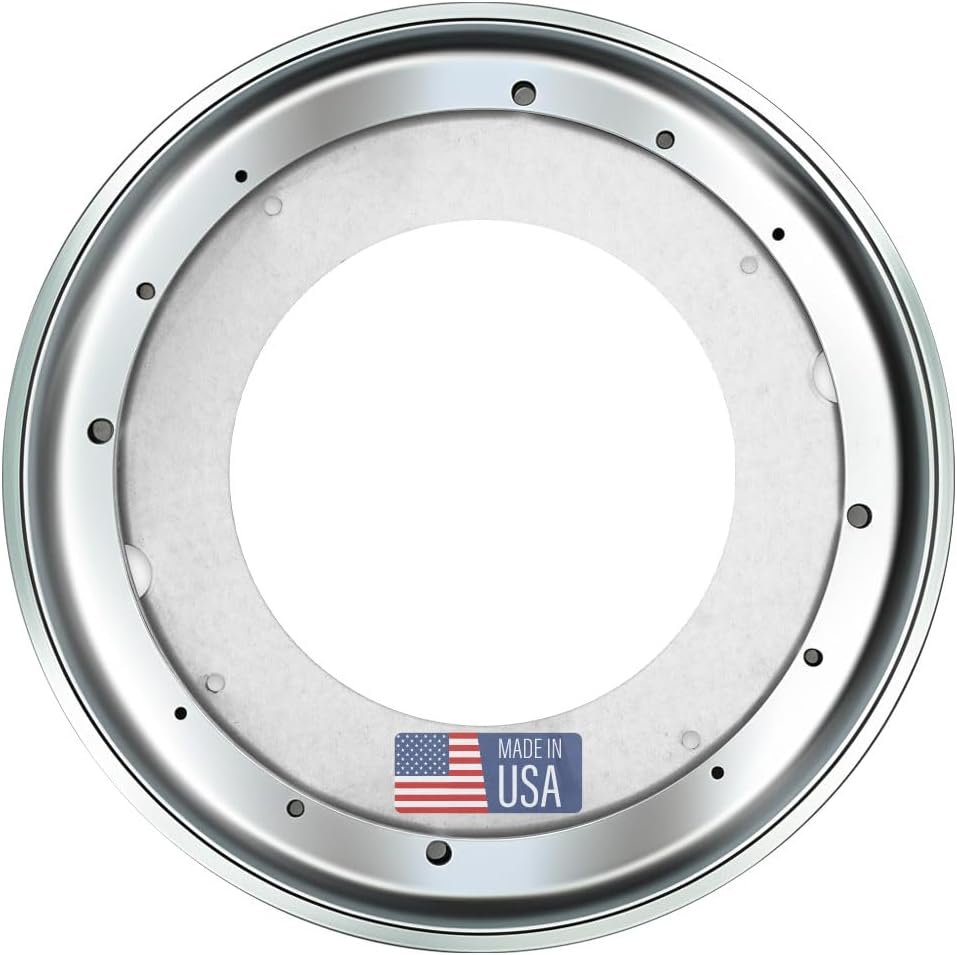 Lazy Susan Hardware, 12 inch, 1,000 lbs. Load Capacity, Pack of 1 Steel Lazy Susan Turntable Ball Bearing, by Woodpeckers