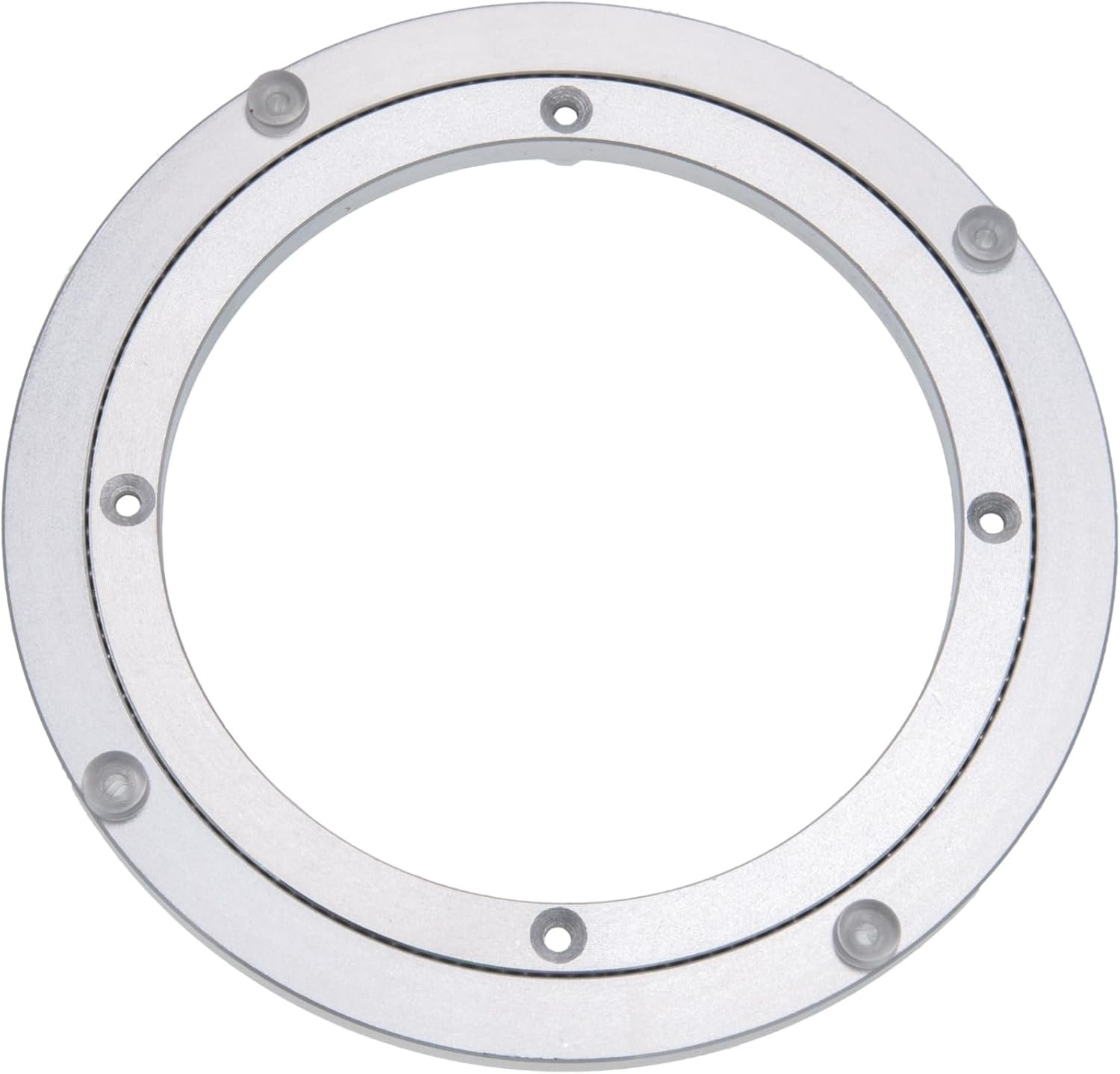 Aluminum Heavy Duty Lazy Susan Rotating Turntable Bearing Swivel Plate Hardware for Dining-Table (8 inch)