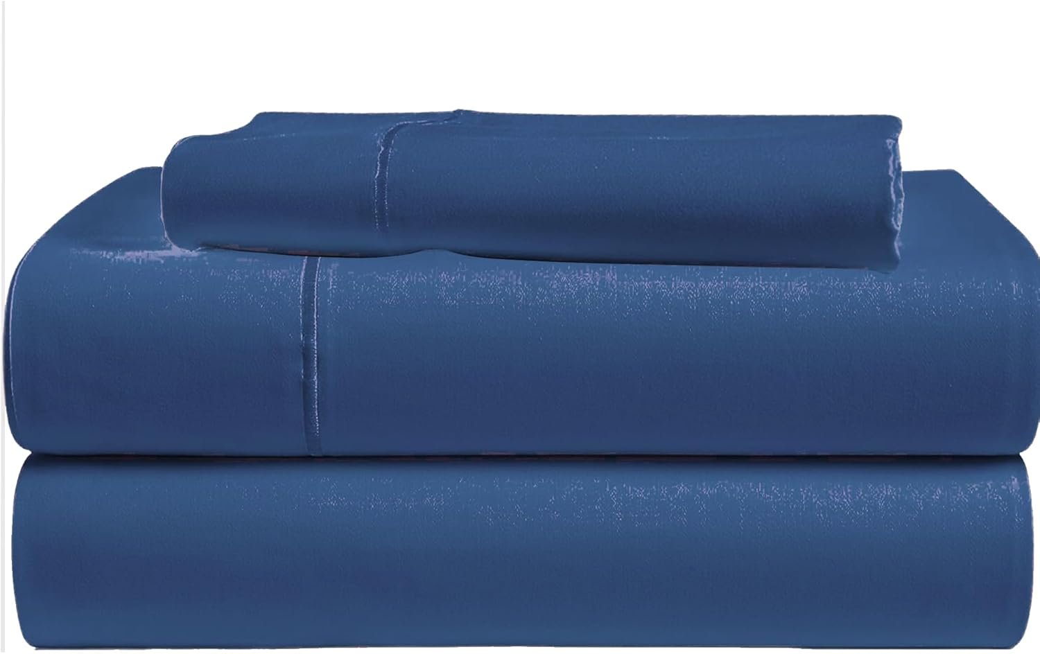 Tencel Sheets 3 Piece for Twin XL Bed – 100% Eucalyptus Lyocell Twin XL Sheets Set – Soft, Cooling & Breathable for Hot Sleepers – 16” Deep Pockets Hotel Quality Bedding Set – Navy