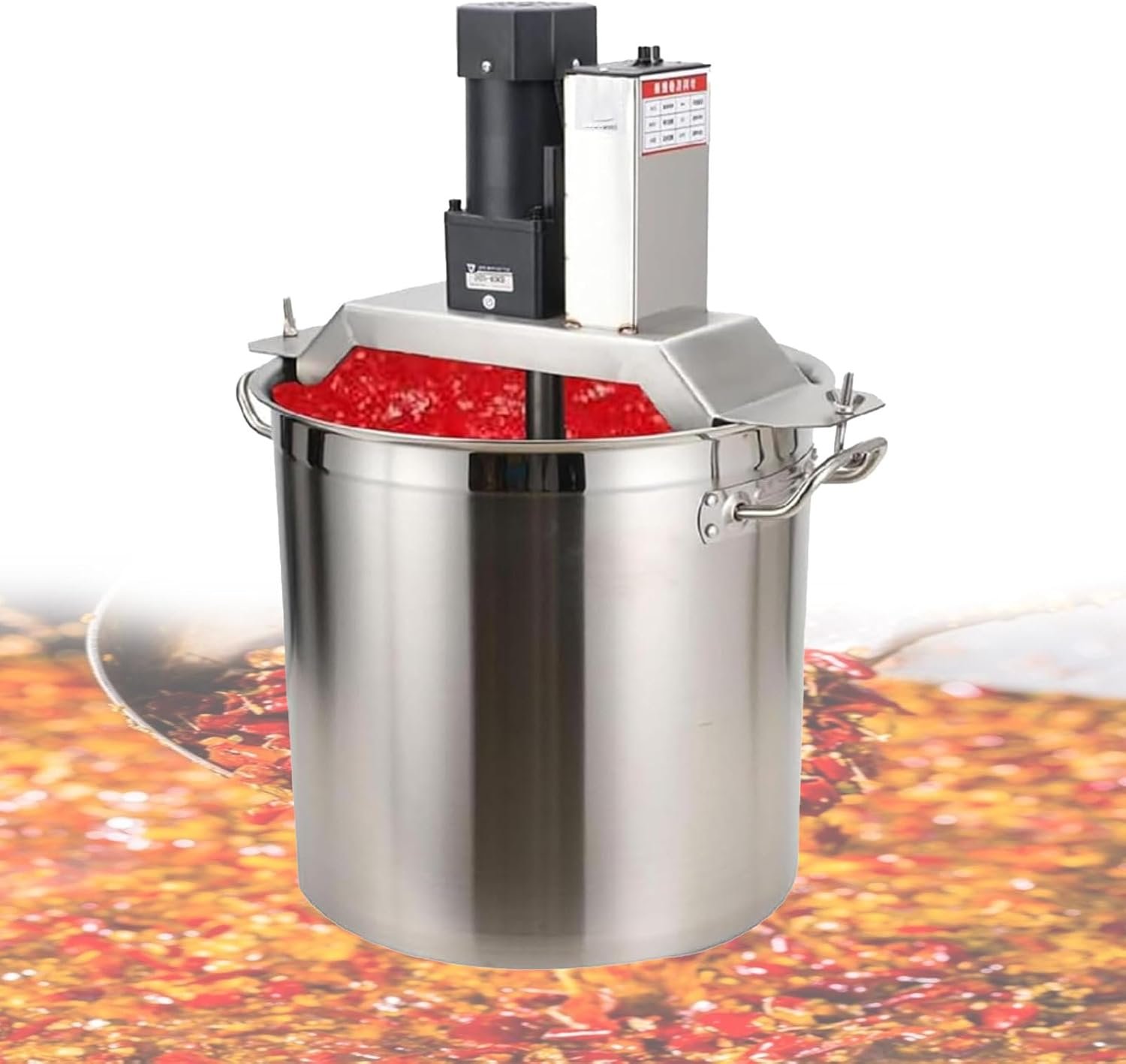 Automatic Pot Stirrer Mixer – Stainless Steel Food Mixer with Timer & One-Button Start – Ideal for Restaurant, Hotel, and Food Factory Cooking – Effortless Stirring!