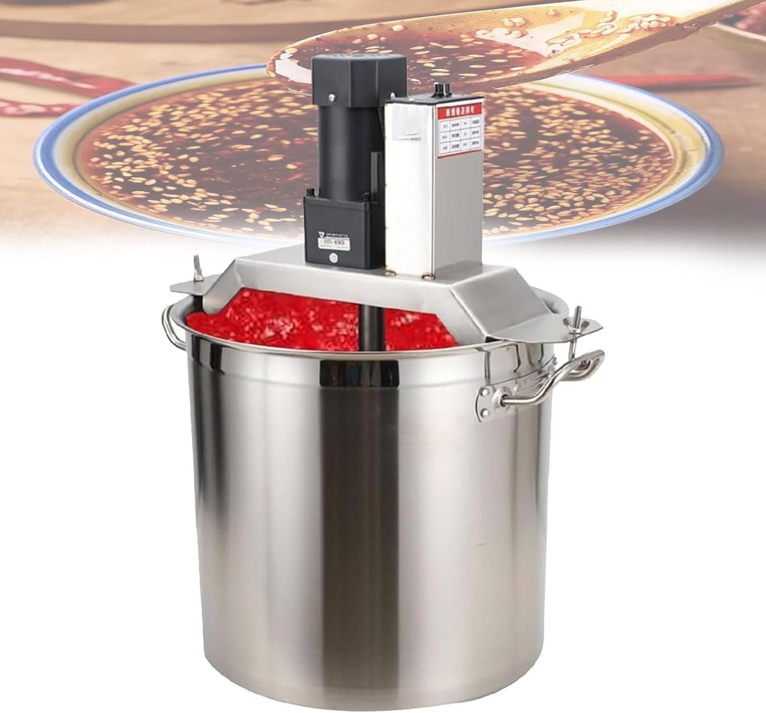 Commercial Automatic Food Mixer & Pot Stirrer Machine for Hot Pot Seasoning, Soup Preparation – Perfect for Hotel & Restaurant Cooking