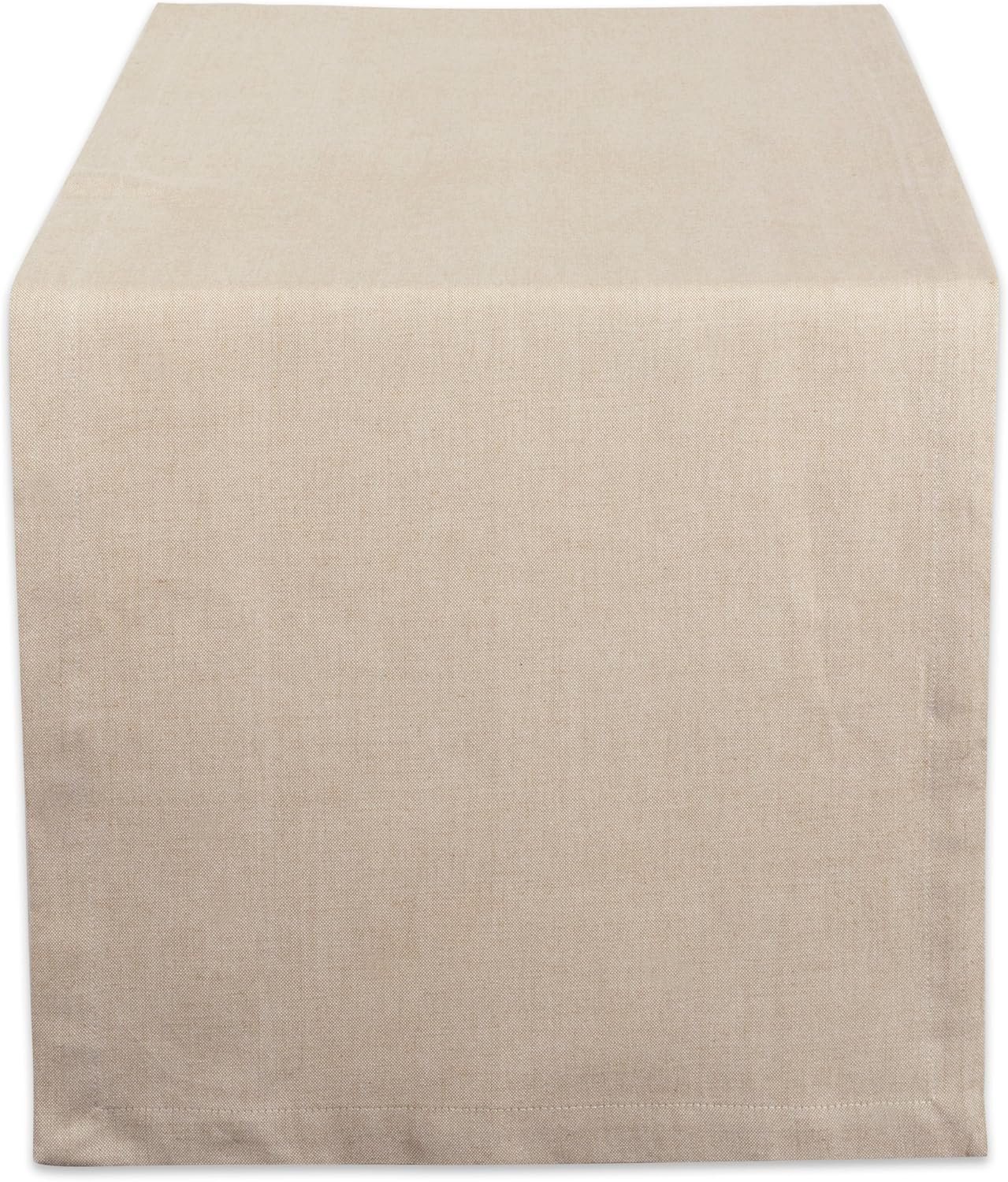 DII Chambray Kitchen, Tabletop Collection, Natural, 14×108 Table Runner