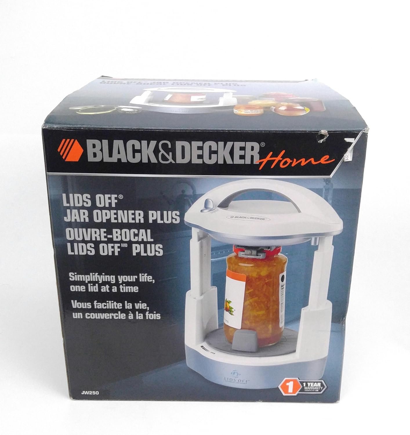 Black & Decker Home Lids Off Jar Opener Plus JW250